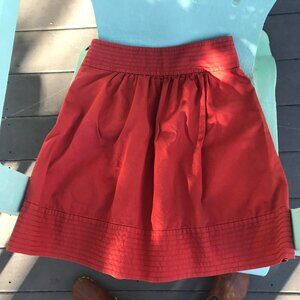 Cotton Skirt w/ Pockets